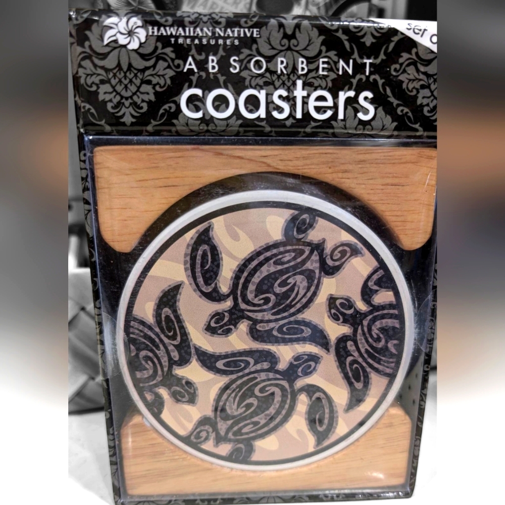 Hawaiian Design Coasters